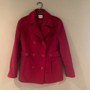 Red Peacoat